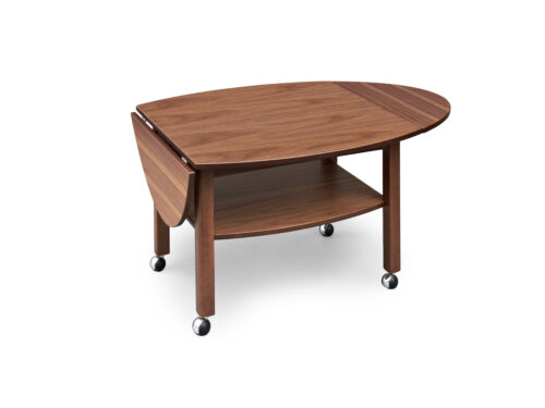 Havanna Klaffebord Valnøtt, 70x70x53/(120x70x53) cm